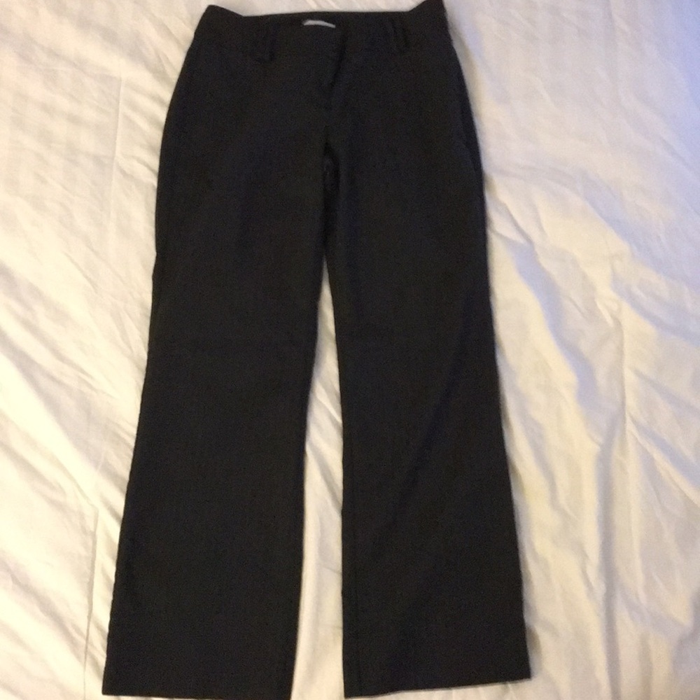 Gray Pinstripe Trousers